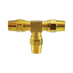 Tee 1/4 AIR BRAKE TEE COPPER-AB