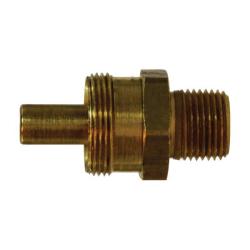 Adapter Body 3/8 X 3/8 HOSE ID X MIP ADP BODY ONLY Brass