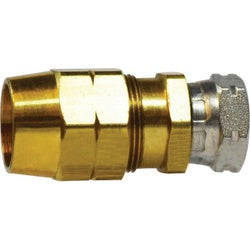 Connector 1/2 X 7/8-20 ABS CONNECT Brass