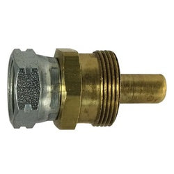 Connector 1/2 X 7/8 ABS BODY ONLY Brass