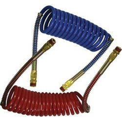 Industrial Grade Air Coil Assembly AIRCOIL RED BLUE 15FT W/12 SPRINGS