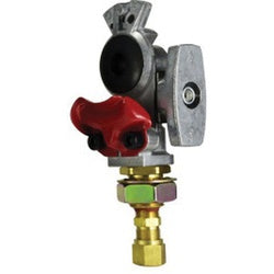 Knob-Style Emergency Shut-Off Gladhand GLADHAND SHUTOFF EMER3/8FTGSCP FNSH