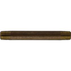 Seamless Pipe Nipple 1/8 X 1-1/2 RED BRASS NIPPLE