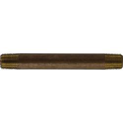 Seamless Pipe Nipple 1/8 X 2 RED BRASS NIPPLE
