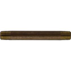 Seamless Pipe Nipple 1/8 X 5 RED BRASS NIPPLE