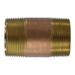 Pipe Nipple 1-1/2X48 40 BRASS NIPPLE