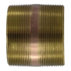 Seamless Pipe Nipple 4 X 36" Red Brass Nipple
