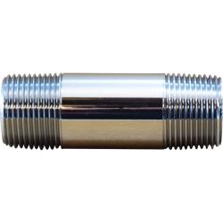 Pipe Nipple 1/2 X 6 CHROME NIPPLE