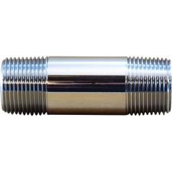 Pipe Nipple 1/2 X 11 CHROME PLATED NIPPLE