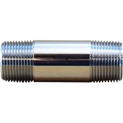 Pipe Nipple 1 X 4 CHROME NIPPLE