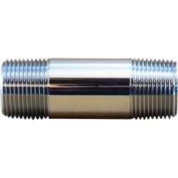 Pipe Nipple 1 X 6 CHROME NIPPLE