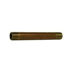 Nipple 1/8 X CL XH RED BRASS NIPPLE