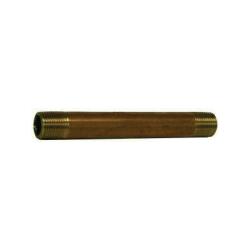 Nipple 1/8 X 5-1/2 XH RED BRASS NIPPLE