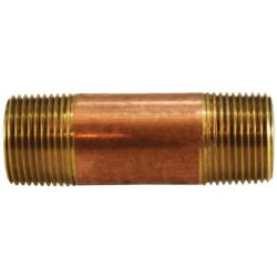 Nipple 3/4 X 5-1/2 XH RED BRASS NIPPLE