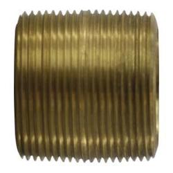 Nipple 1-1/2 X 2-1/2 XH RED BRASS NIPPL