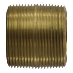 Nipple 1-1/2 X 4 XH RED BRASS NIPPLE