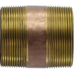 Nipple 3 X 12 LEAD-FREE EH BRASS NIPPLE