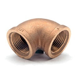 90-deg Reducing Elbow 2 X 1 LF DOMESTIC BRASS 90 ELBOW