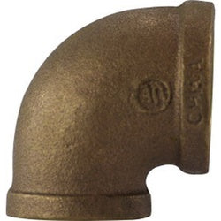 90 deg Reducing Elbow 3/8 X 1/4 BRONZE REDUCING 90 ELL