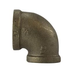 90 deg Reducing Elbow 1-1/4 X 3/4 BRASS RED ELBOW LF