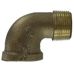 90 deg Street Elbow 4 BRASS STREET ELBOW 90 LF