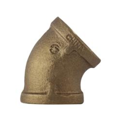 45 deg Elbow 1/4 BRONZE 45 ELBOW