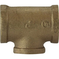 Branch Reducing Tee 1/2 X 3/8 BRONZE REDUCNG BRNCH T