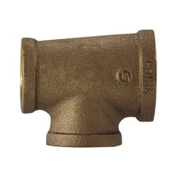 Reducing Tee 3/4 X 1/2 X 1/2 BRONZE TEE