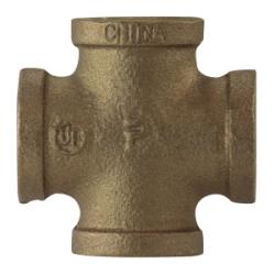 Pipe Cross 3/8 BRONZE CROSS