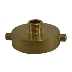 Fire Hose Hydrant Adapter 2 1/2 NST X 3/4 GHT ADAPTER Brass