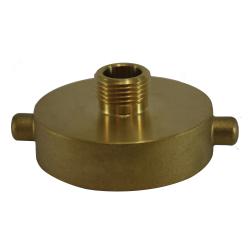 Fire Hose Hydrant Adapter 2 1/2 NST X 3/4 NPT ADAPTER Brass