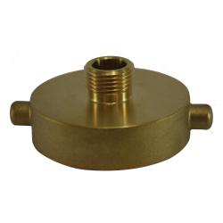 Fire Hose Hydrant Adapter 2-1/2 NST X 1-1/2 NPT ADAPTER Brass