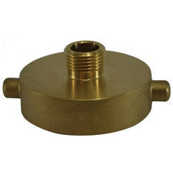 Hydrant Reducing Adapter 3 NPSH X 2-1/2 NST BRS RED ADPT Brass