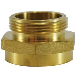 Hex Adapter 2-1/2 FEMALE NST X 2-1/2 NPSH Brass