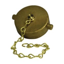 Fire Hose Cap 1-1/2 NST HOSE CAP & CHAIN