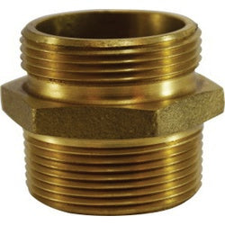Hex Nipple 2 1/2 NST X 1 1/2 NST BRASS HEX NIPPLE