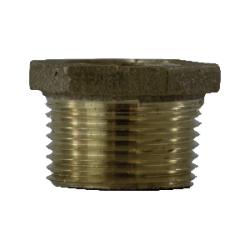 Hex Bushing 1-1/4 X 3/8 LF DOMESTIC BRASS BUSHING