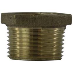 Hex Bushing 2-1/2 X 1-1/4 BRASS BUSHING LF