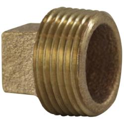 Cored Square Head Plug 1-1/2 BRONZE SQ HD CORED PLUG