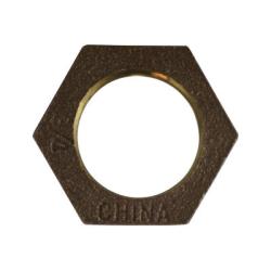 Hex Locknut 1/8 BRONZE HEX LOCKNUT