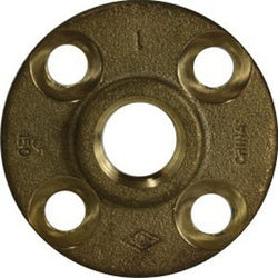 Companion Flange 1-1/2 BRASS COMP FLNG     THRD LF