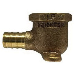 90 deg Drop Ear Elbow 1/2 FIP X 1/2 PEX LF BRONZE DROP EAR 90