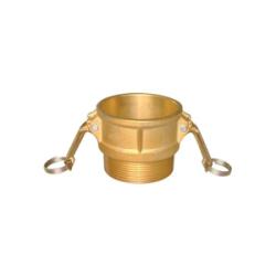 BUCHANAN RUBBER Cam and Groove Coupler 4  PART B BRASS