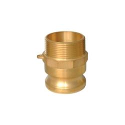 Cam and Groove Adapter 2-1/2 M-ADPXMIP TYPE F - BRASS