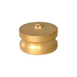 BUCHANAN RUBBER Cam and Groove Dust Plug 2-1/2  DUST PLUG BRASS