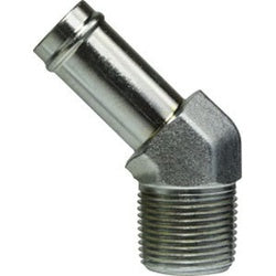 45-deg Insert Elbow 1 BEADED HOSE BARB X 1 MNPT 45