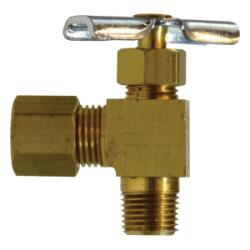 90 deg Needle Valve 1/4X1/4 COMP X M 90 NEEDLE VALV