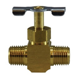 Heavy Pattern Needle Valve 1/8 MIP X MIP NEEDLE VALVE
