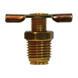 Drain Cock 1/8 MIP EXTERNAL SEAT DRAIN COCK