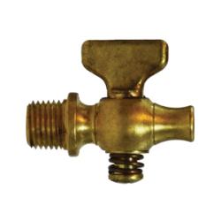 Air Cock 1/4MIP X STR NOSE TEE HANDLE AIR COCK